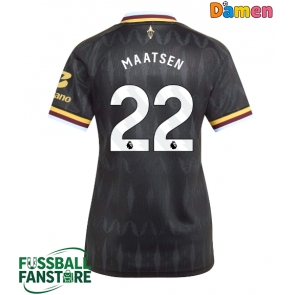 Aston Villa Ian Maatsen #22 Replik Auswärtstrikot Damen 2026-27 Kurzarm